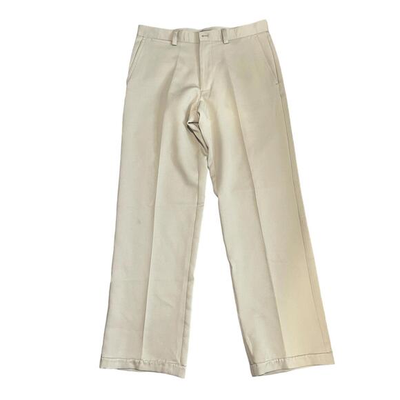 Izod XFG Mens Pants Polyester Straight Leg Flat Front Size 32x30 - Picture 1 of 5
